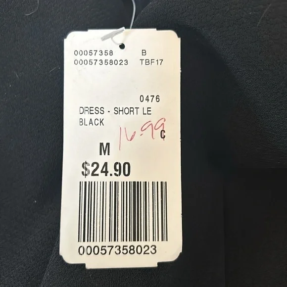 Perfect for Summer Black Dress-Size M - Picture 7 of 7